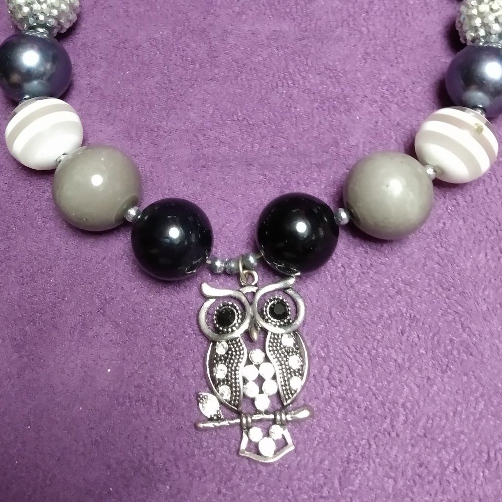 Pop Fashion Owl Necklace